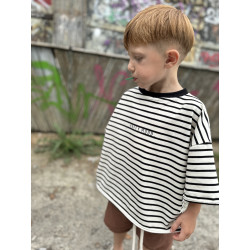 T shirt paski more oversize